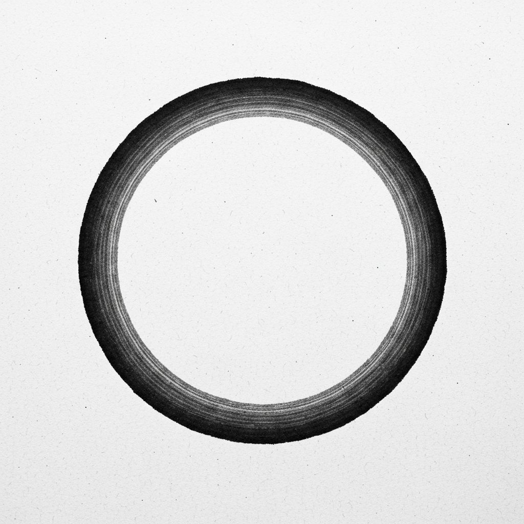 Japanese ink brush art